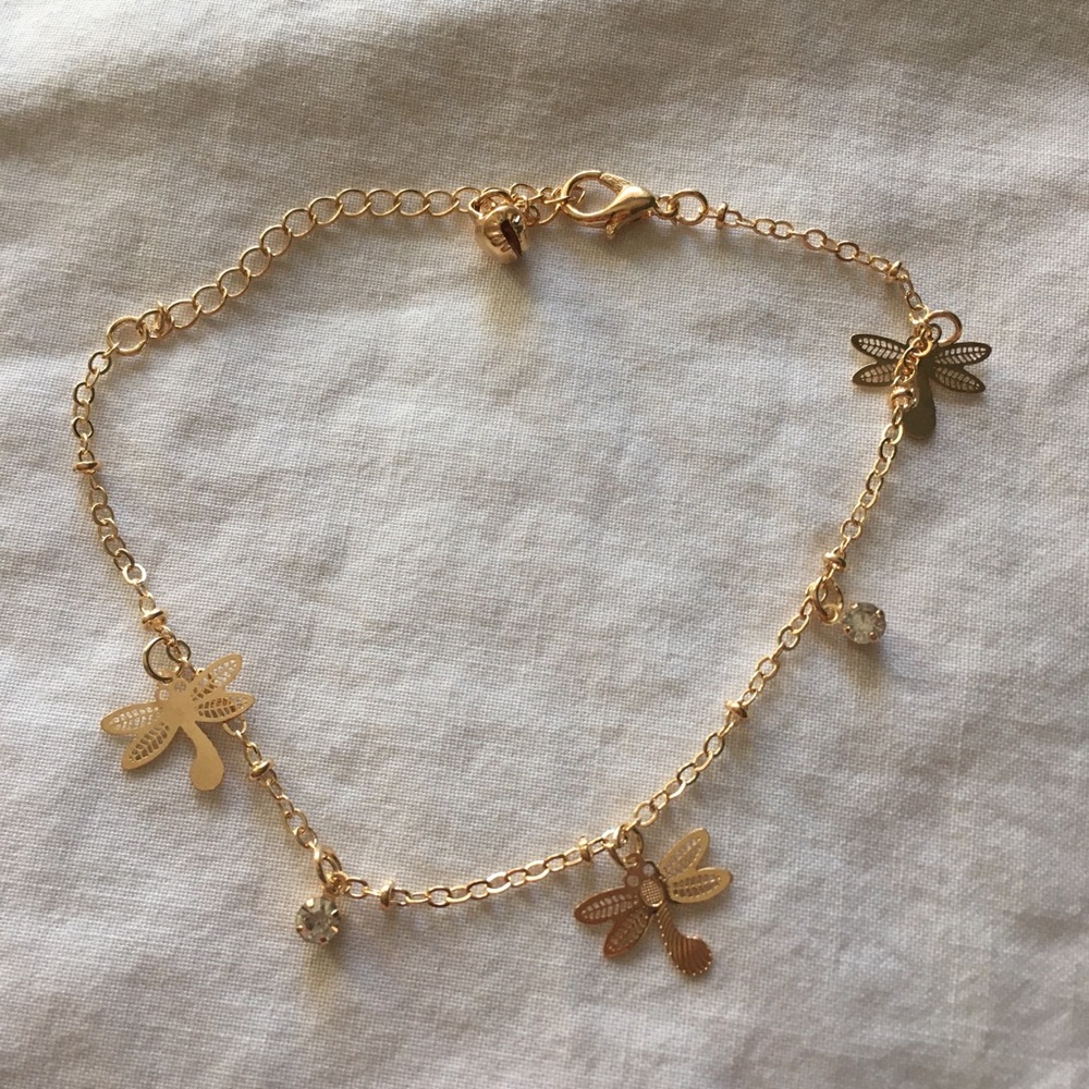 Dragonfly Anklet